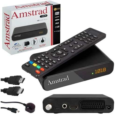 AMSTRAD 1300M HD SCART UYDU ALICISI