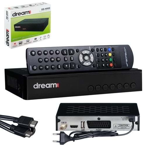DREAMSTAR DS-4000 FULL HD KASALI UYDU ALICISI
