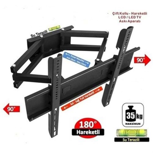 SATECH 32’’ – 55’’ HAREKETLİ LCD TV ASKI APARATI