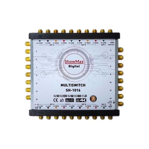 SHOWMAX DİGİTAL SH-4809 10/16 HYBRID MULTISWITCH