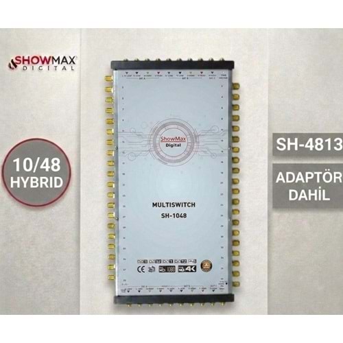 SHOWMAX DİGİTAL SH-4813 10/48 HYBRID MULTISWITCH SANTRAL