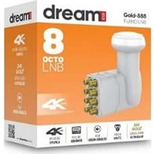 DREAMSTAR GOLD-888 OCTO SEKİZLİ LNB