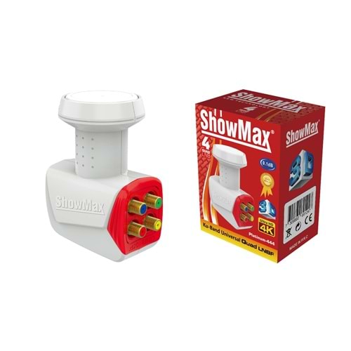 SHOWMAX SH-4923 QUAD DÖRTLÜ LNB PLATİNUM-444