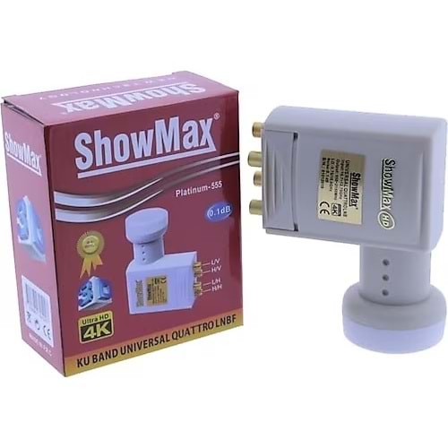 SHOWMAX SH-4924 QUATTRO SANTRAL LNB PLATİNUM-555