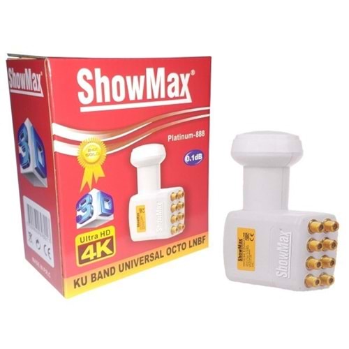 SHOWMAX SH-4925 OCTO SEKİZLİ LNB PLATİNUM-888