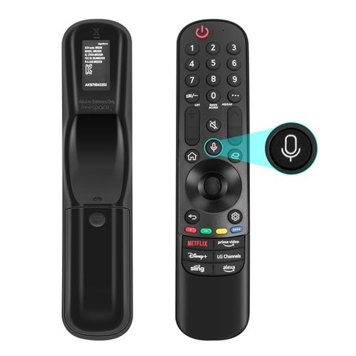MR-24GA AIR MOUSE SES KOMUTLU LG SİHİRLİ KUMANDA BEYAZ KUTU