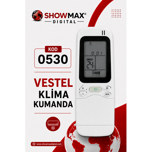 SHOWMAX SK0530 VESTEL KLİMA KUMANDA