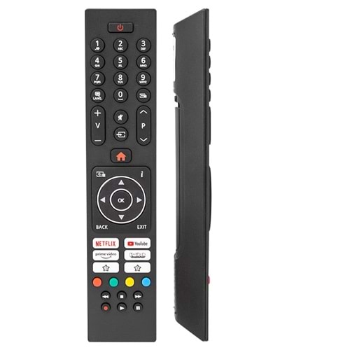 SHOWMAX SX0298-B VESTEL LCD TV KUMANDA NETLİX-YOUTUBE-PRİME VİDEO-TWİTCH TUŞLU
