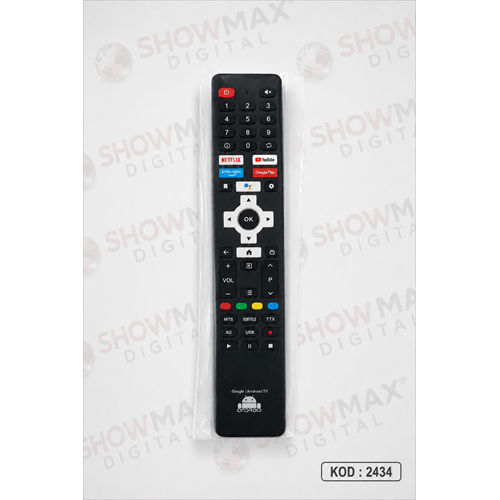 SHOWMAX SX2434 NEXT GOOGLE ANDROİD TV KUMANDASI