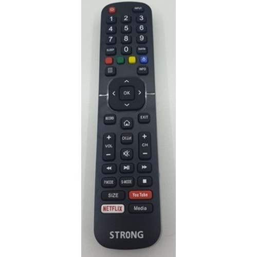 SHOWMAX SX3302 STRONG NETFLİX- YOUTUBE HOME TUŞLU LCD TV KUMANDA