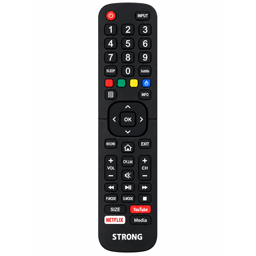 SHOWMAX SX3302 STRONG NETFLİX YOUTUBE HOME TUŞLU LOGOLU LCD TV KUMANDA