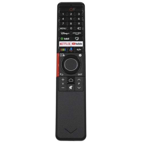 SHOWMAX SX4608-IR VESTEL SES KOMUTSUZ ŞARJLI AKILLI LED TV KUMANDA 37243