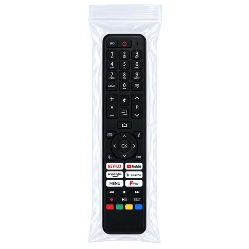 SHOWMAX SX4609 TOSHIBA NETFLİX YOUTUBE PRİME VİDEO GOOGLE PLAY-PLAY TUŞLU LCD TV KUMANDA