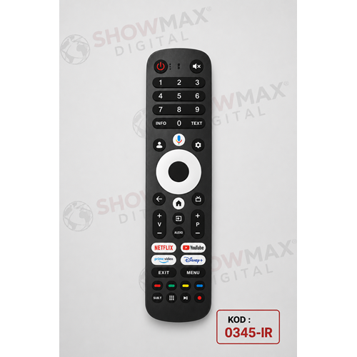 SHOWMAX SX0345-IR PROFİLO SES KOMUTSUZ LED TV KUMANDA