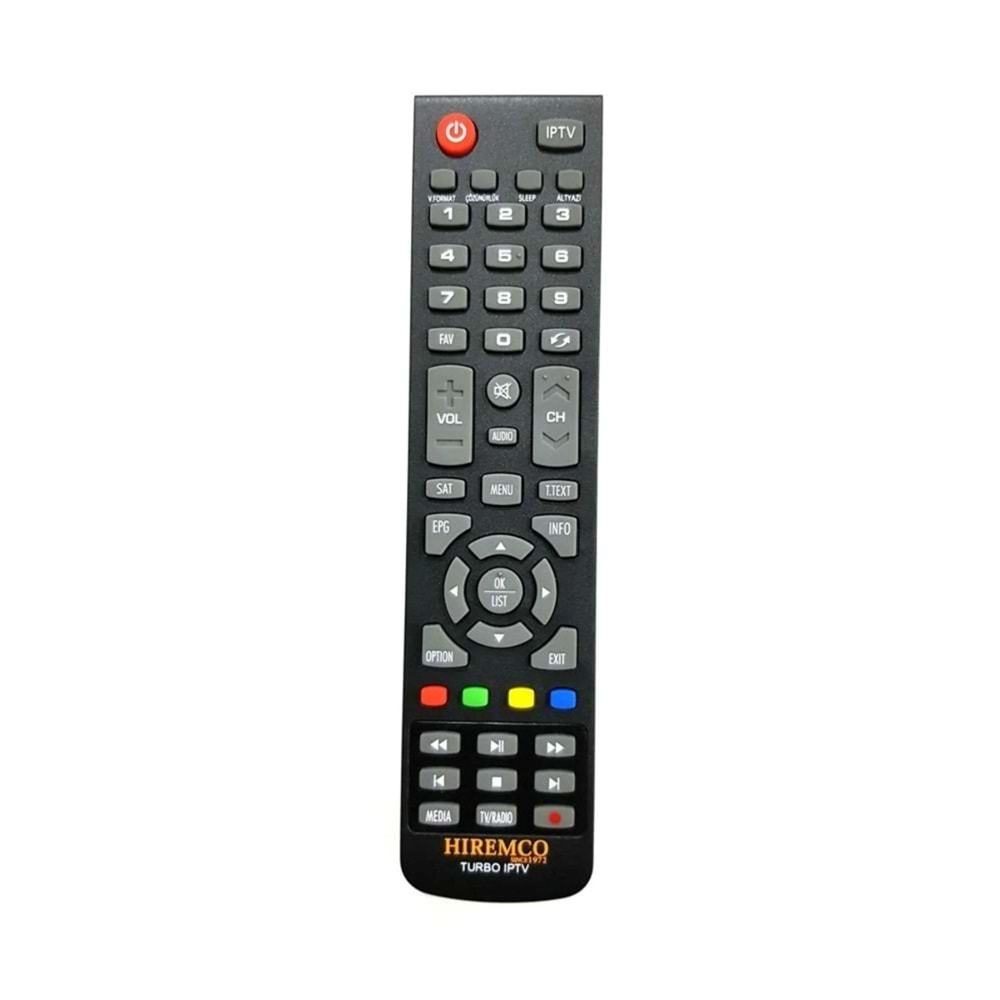 ORJ-3434 HIREMCO TURBO -ARNIX FİBER IP TV UYDU KUMANDA