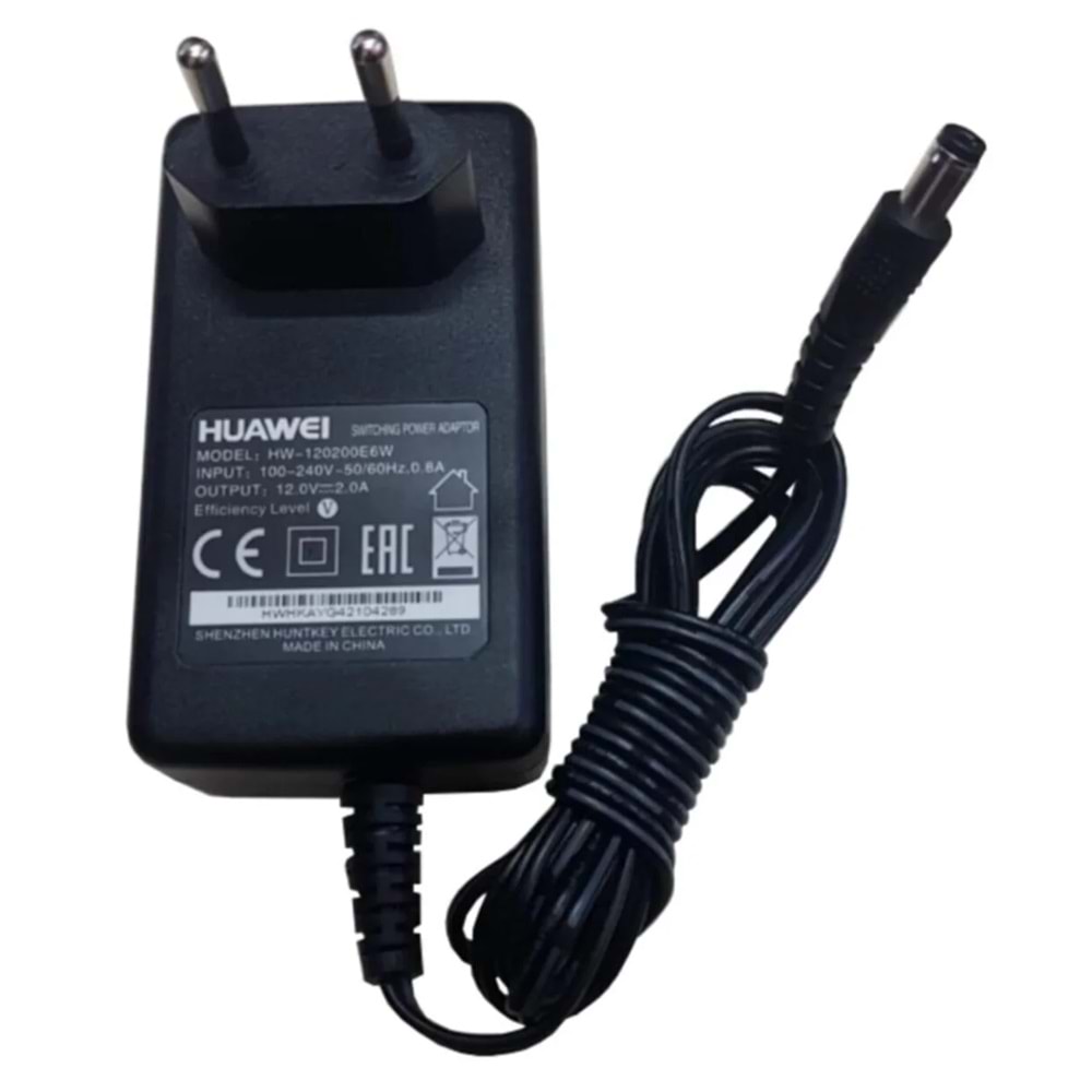 HUAWEİ ORJİNAL 12 VOLT 2 AMPER PRİZ TİPİ ADAPTÖR