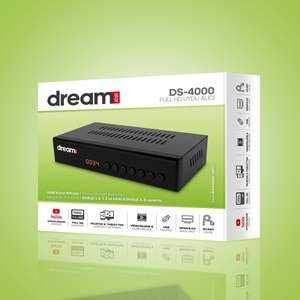 DREAMSTAR DS-4000 FULL HD KASALI UYDU ALICISI