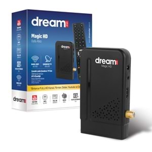 DREAMSTAR MAGİC HD DAHİLİ WİFİ FULL HD UYDU ALICISI