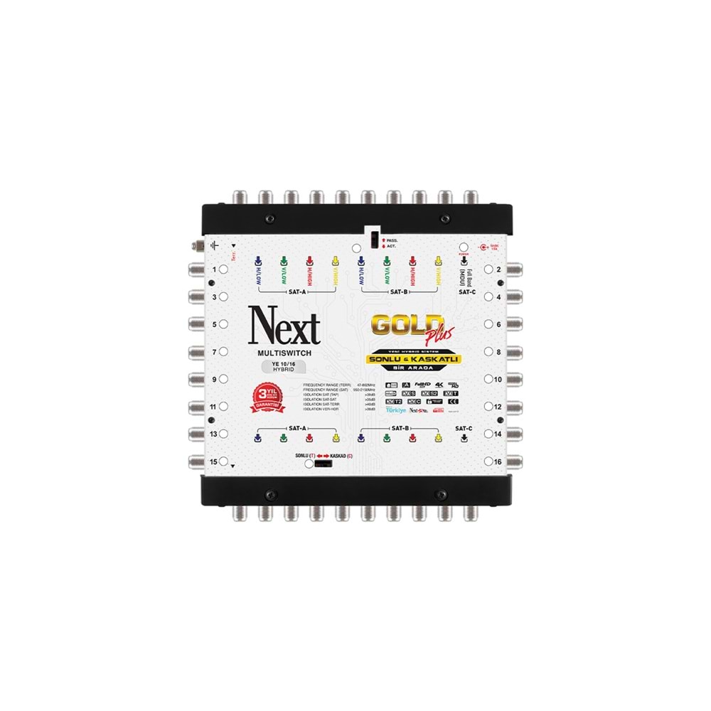 NEXT YE-10/16 HYBRID MULTISWITCH SANTRAL