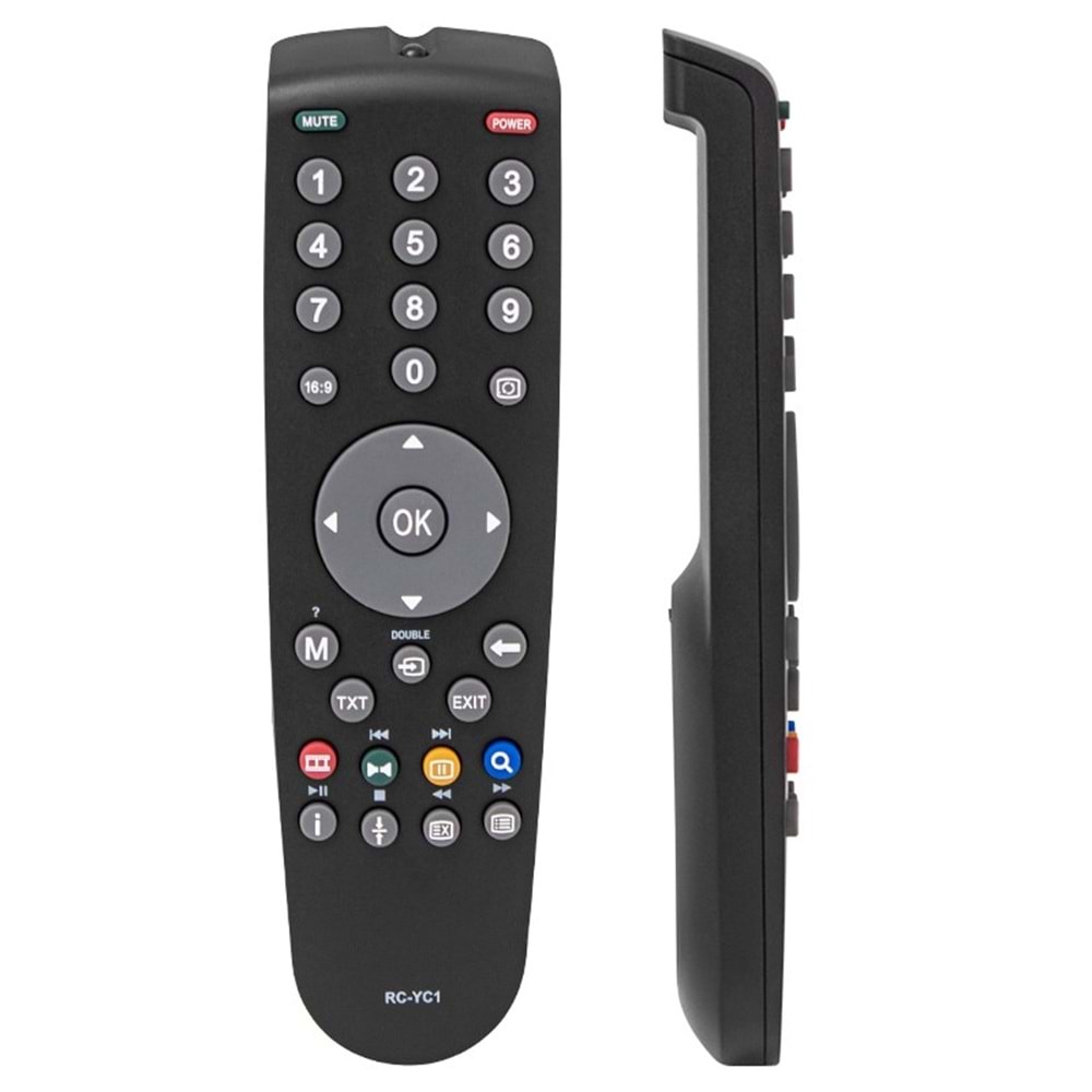 SHOWMAX SX0163 ARÇELİK-BEKO KÜÇÜK KALIP LCD TV KUMANDA (RC-YC1)
